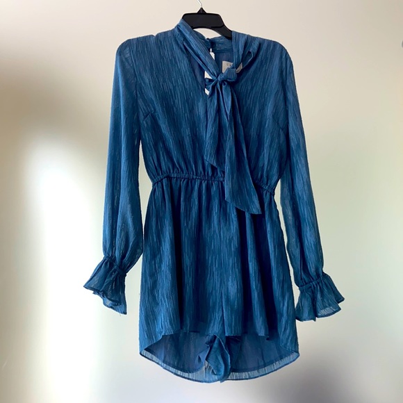 Lost + Wander Other - Lost + Wander Monaco Blue Romper!